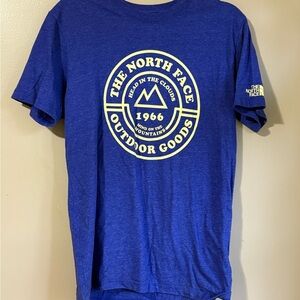 The North Face Men's Blue Outdoor Graphic Tee